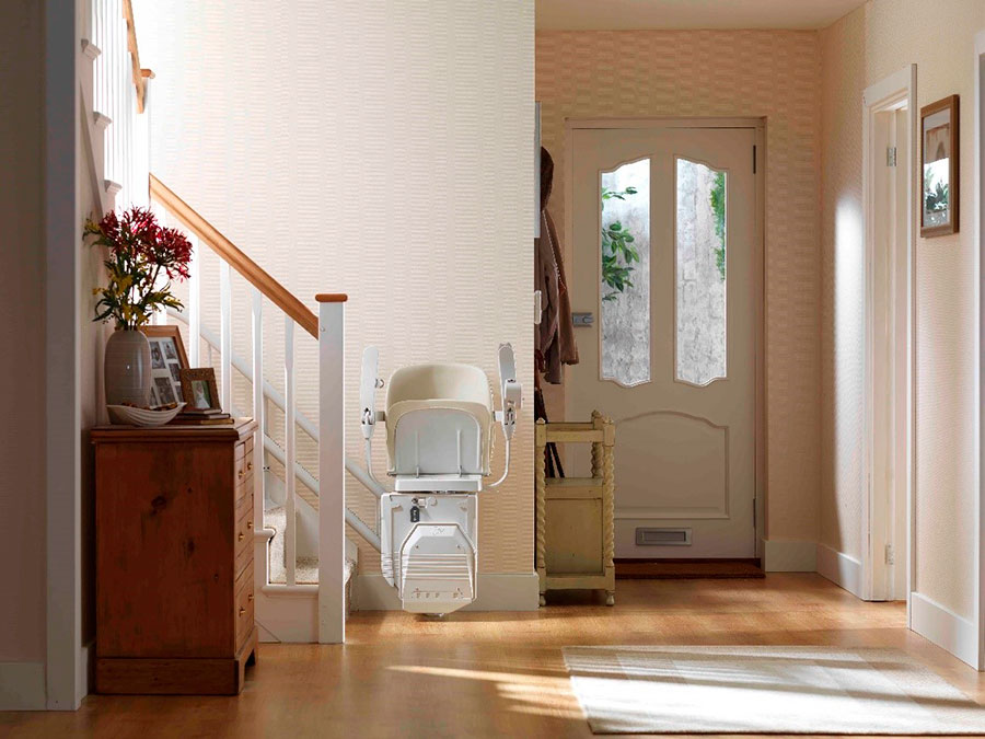 Stairs can be an obstacle when considering aging in place, but a stairlift could be a solution